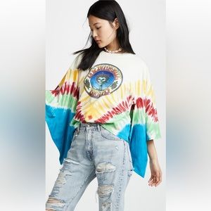 R13 Tie Dye kimono sleeve tee